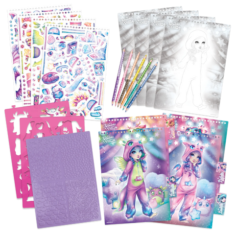 Nebulous Stars Pyjama Party Fashion Sketchbook