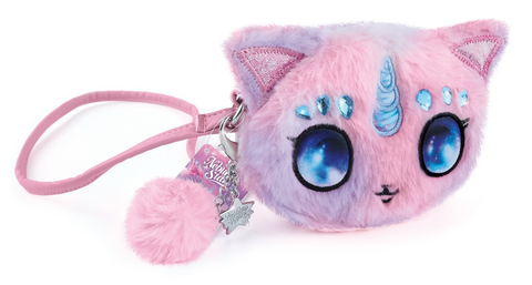 Nebulous Stars Fuzzy Crossbody Coin Purse Stella