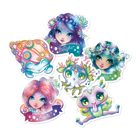Nebulous Stars Decorative Vinyl Sticker