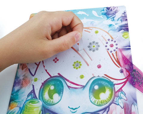 Nebulous Stars Glitter & Foil Art