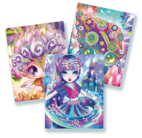 Nebulous Stars Glitter & Foil Art