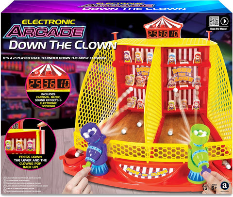 Ambassador Games Down the Clown Electronic Arcade Game