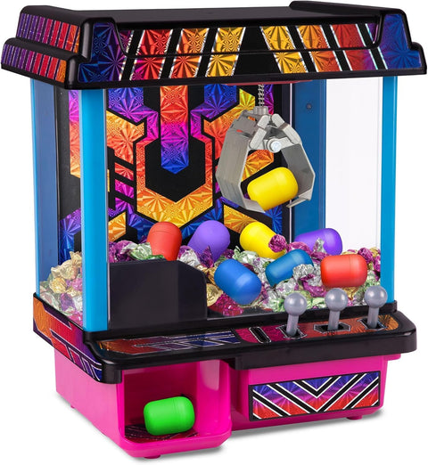 Ambassador Games Electronic Arcade Claw Crane Game Hyper Neon Black Series