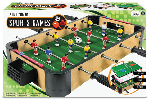 Ambassador Games Triple-Play Tabletop Foosball 50cm