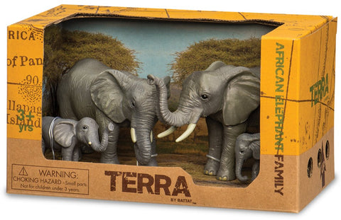 Terra African Elephant Family