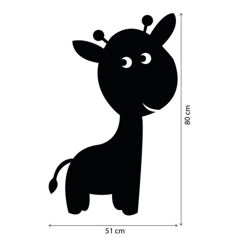 Loolipo Ardoise Adhésive Géantes Girafo