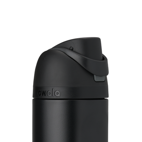 Owala FreeSip Insulated Water Bottle 24oz Very Very Dark