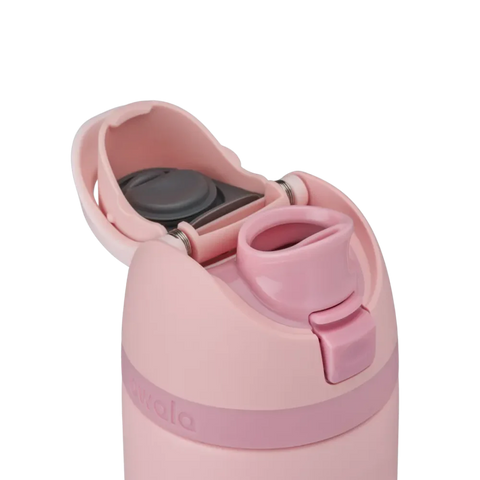 Owala FreeSip Insulated Water Bottle 24oz Rose Quartz