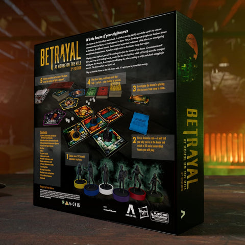 Avalon Hill Betrayal at House on the Hill 3rd Edition