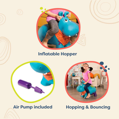 B. Bouncy Boing Hankypants Bouncer Inflatable Hippo