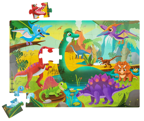B. Gigantic Jigsaw Dinosaurs Floor Puzzle 48 Pieces