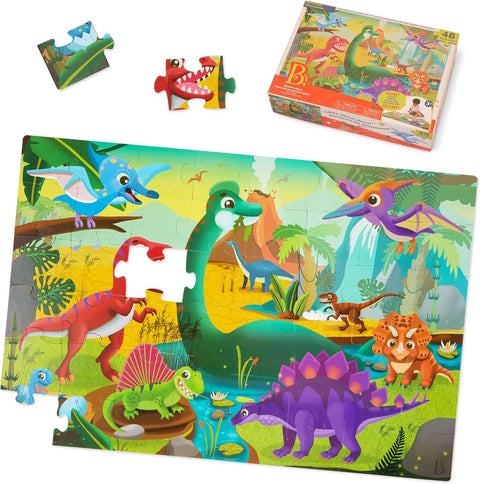 B. Gigantic Jigsaw Dinosaurs Floor Puzzle 48 Pieces