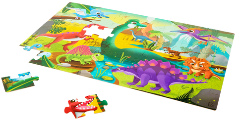 B. Gigantic Jigsaw Dinosaurs Floor Puzzle 48 Pieces