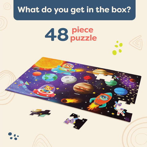 B. Gigantic Jigsaw Solar System Floor Puzzle 48 Pieces