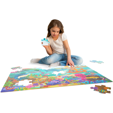 B. Gigantic Jigsaw Under the Sea Floor Puzzle 48 Pieces