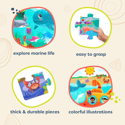 B. Gigantic Jigsaw Under the Sea Floor Puzzle 48 Pieces