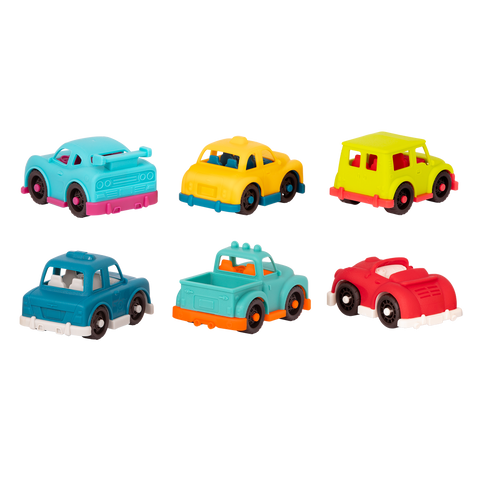 B. Happy Cruisers 6 Mini Vehicles