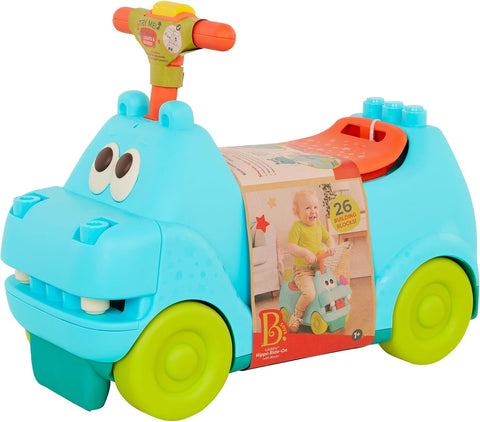 B. Locbloc Hippo Ride-On with Blocks