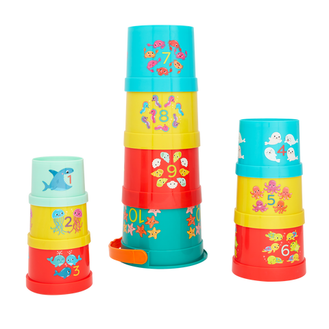 B. Stacking Cups Bazillion Buckets