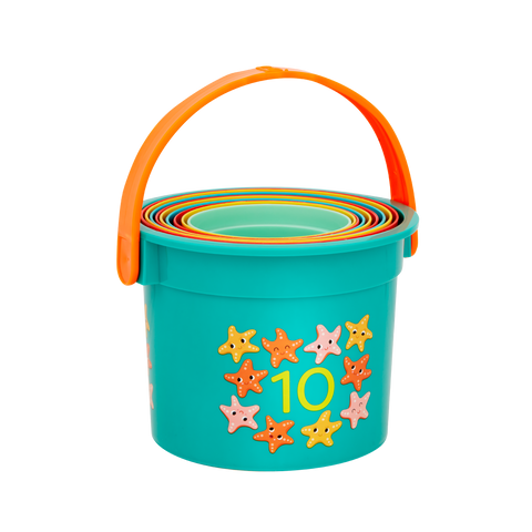 B. Stacking Cups Bazillion Buckets