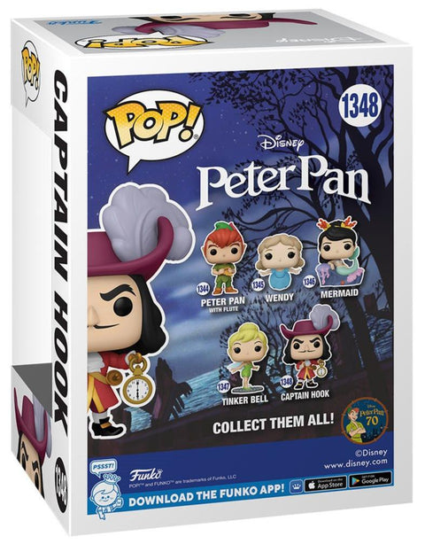 Funko Pop! Peter Pan 70th Anniversary Captain Hook