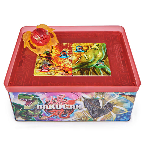 Bakugan Baku-tin with Special Attack Mantid, Customizable, Spinning Action Figure