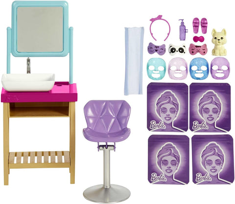 Barbie Sparkle Mask Spa Day Playset