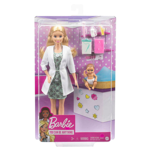 Barbie Baby Doctor Doll Playset