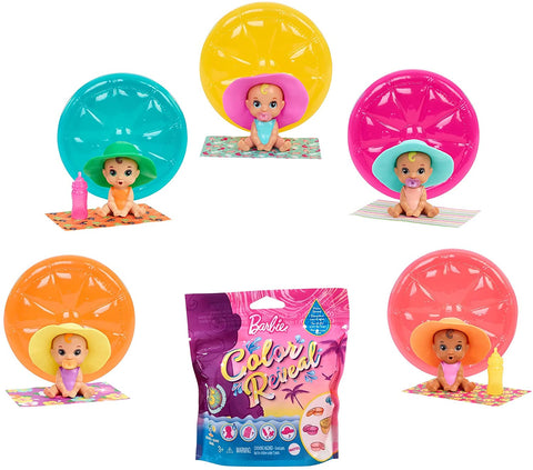 Barbie Color Reveal Babies Sand & Sun Series Assortment