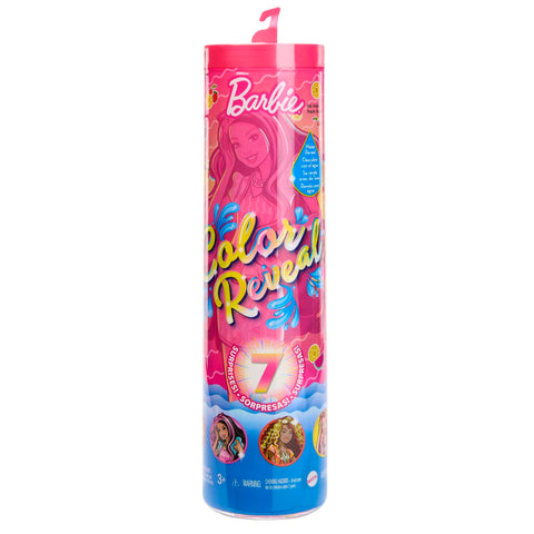 Barbie Color Reveal Doll, Scented & Sweet Fruit Series With 7 Surprises