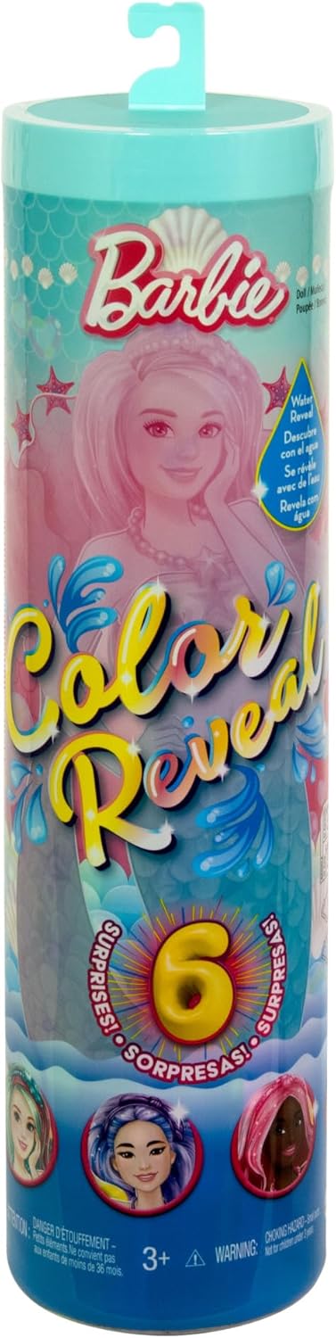 Barbie Color Reveal Mermaid Series Doll & Accessories