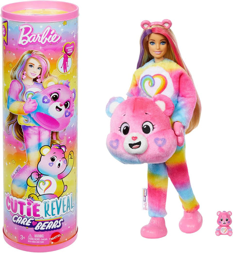 Barbie Cutie Reveal Care Bears Doll & Accessories With 10 Surprises