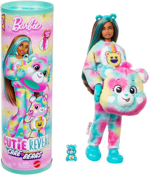 Barbie Cutie Reveal Care Bears Doll & Accessories With 10 Surprises