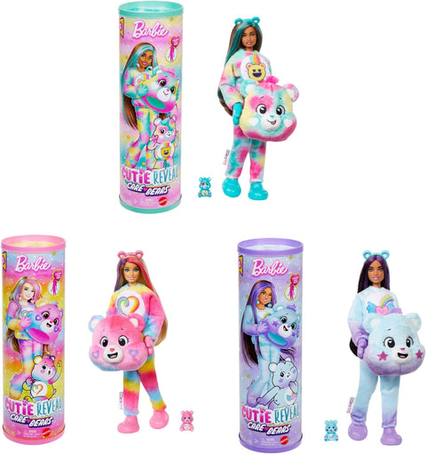 Barbie Cutie Reveal Care Bears Doll & Accessories With 10 Surprises