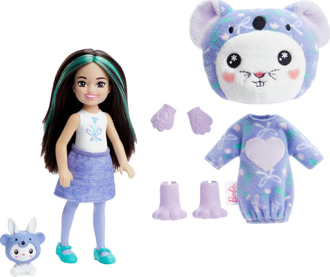 Barbie Cutie Reveal Chelsea Doll & Accessories Bunny as Koala