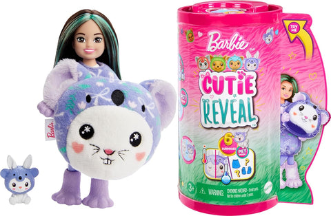 Barbie Cutie Reveal Chelsea Doll & Accessories Bunny as Koala