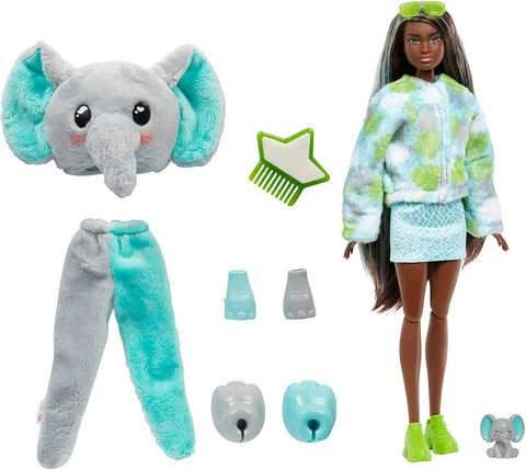 Barbie Cutie Reveal Jungle Friends Series, Elephant