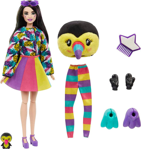 Barbie Cutie Reveal Jungle Friends Series, Toucan