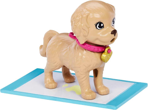 Barbie Doll And Accessories Pup Adoption Playset With Doll, 2 Puppies And Color-Change