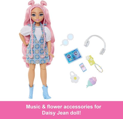 Barbie Dream Besties Daisy Jean Fashion Doll With 9 DJ & Music Themed Accessories