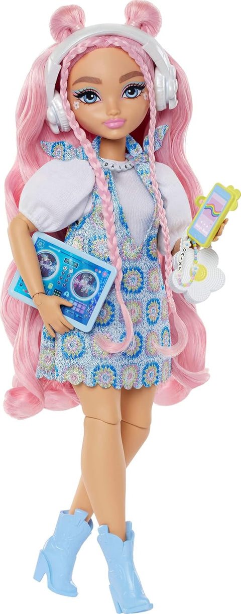 Barbie Dream Besties Daisy Jean Fashion Doll With 9 DJ & Music Themed Accessories
