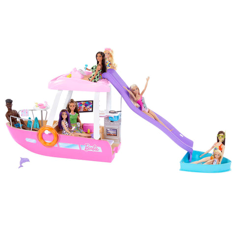 Barbie Dream Boat Playset With Pool and Slide