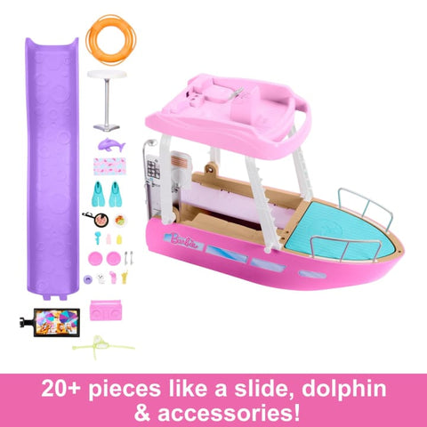 Barbie Dream Boat Playset With Pool and Slide