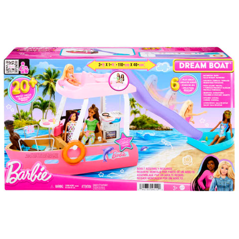 Barbie Dream Boat Playset With Pool and Slide