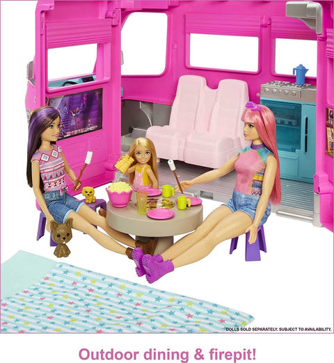 Barbie Dream Camper With Pool And 60+ Accessories