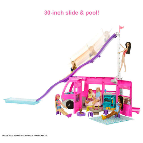 Barbie Dream Camper With Pool And 60+ Accessories