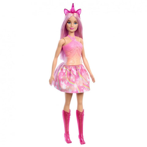 Barbie Dreamtopia Unicorn Doll With Removable Unicorn Tail & Headband