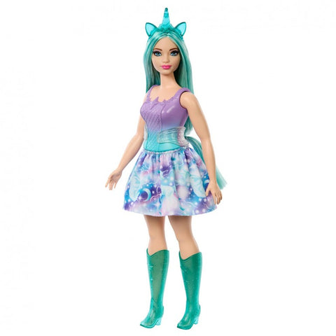 Barbie Dreamtopia Unicorn Doll With Removable Unicorn Tail & Headband