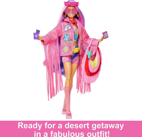 Barbie Extra Fly Travel Doll With Desert Fashion