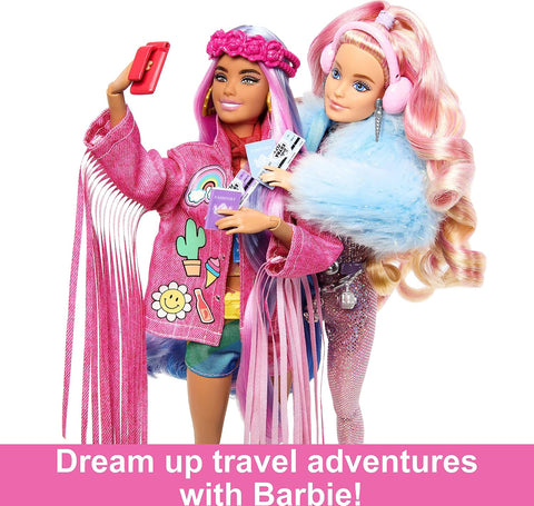 Barbie Extra Fly Travel Doll With Desert Fashion